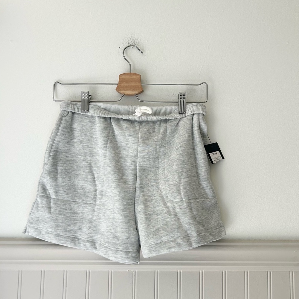 Art Class Girls XL 14 Light Gray Kids Sweat Shorts Cozy